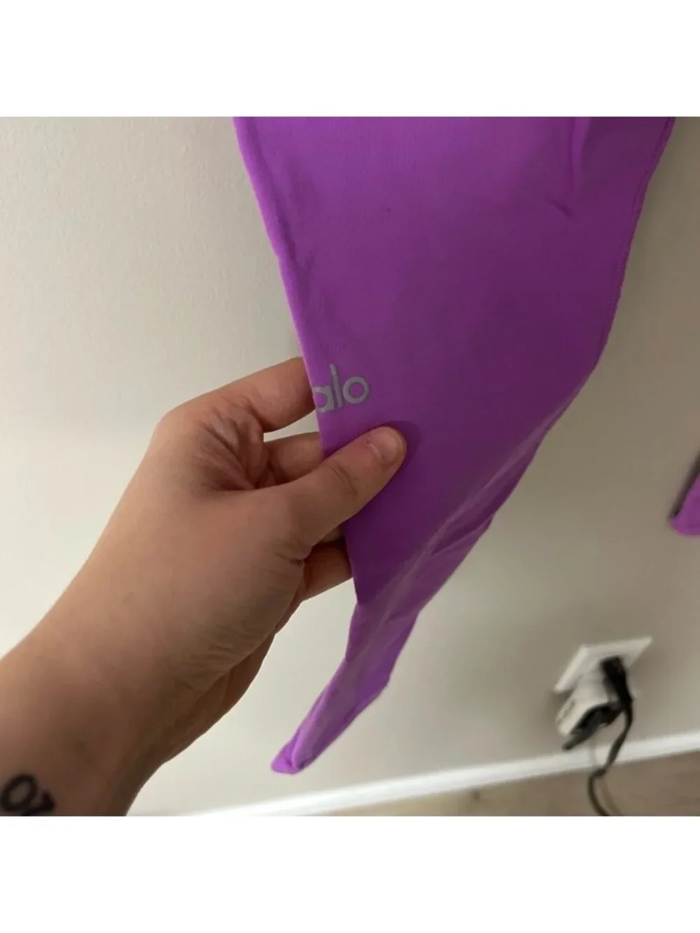 Alo‎ Yoga Purple High Waisted Airlift Leggings